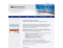 Tablet Screenshot of beltermann.at